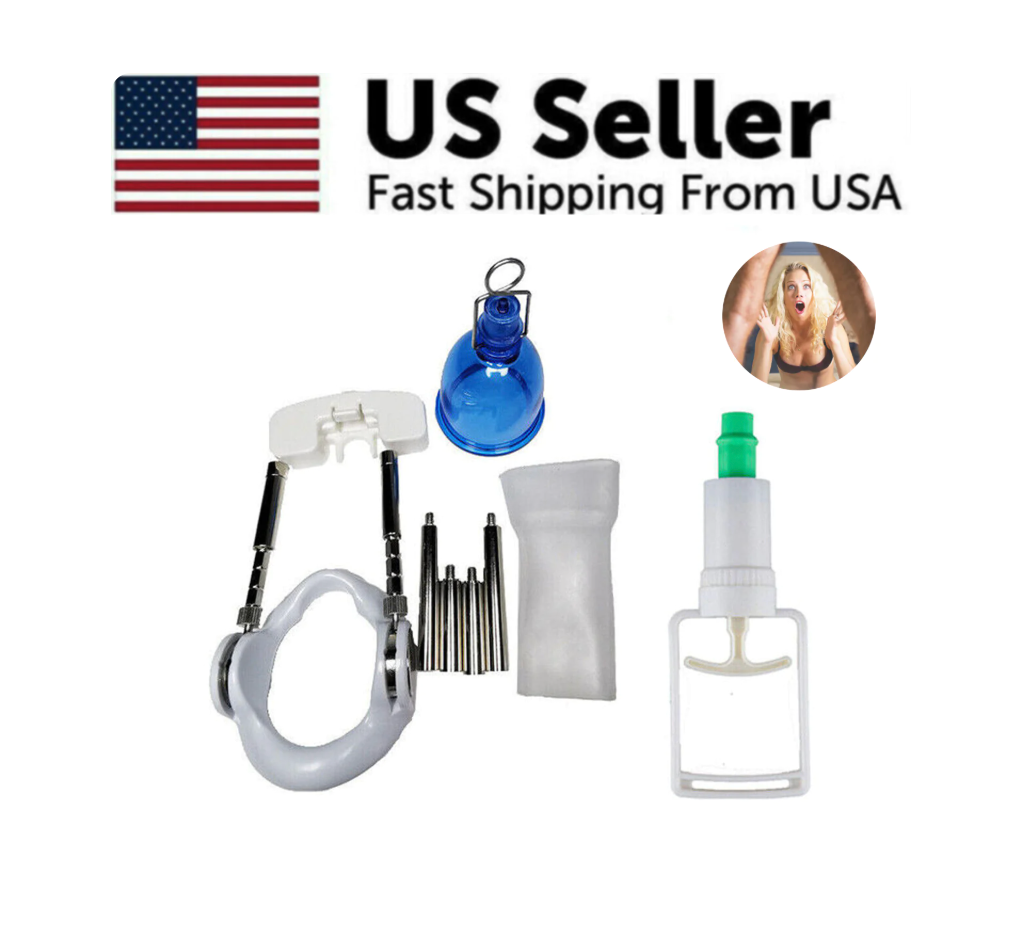 -Super Extender Vacuum Pump Stretcher Hanger Male Penis Enhancement