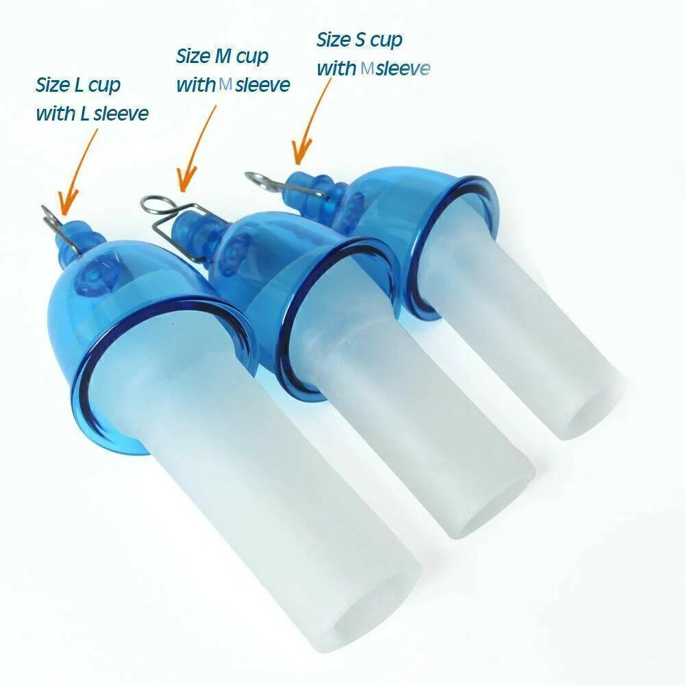 -Male Extender Penis Stretcher Enlargement Vacuum Cup Hanger Male Enhancement